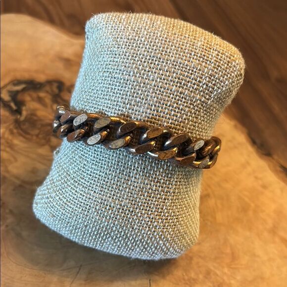 Chunky Copper Chain Link Bracelet